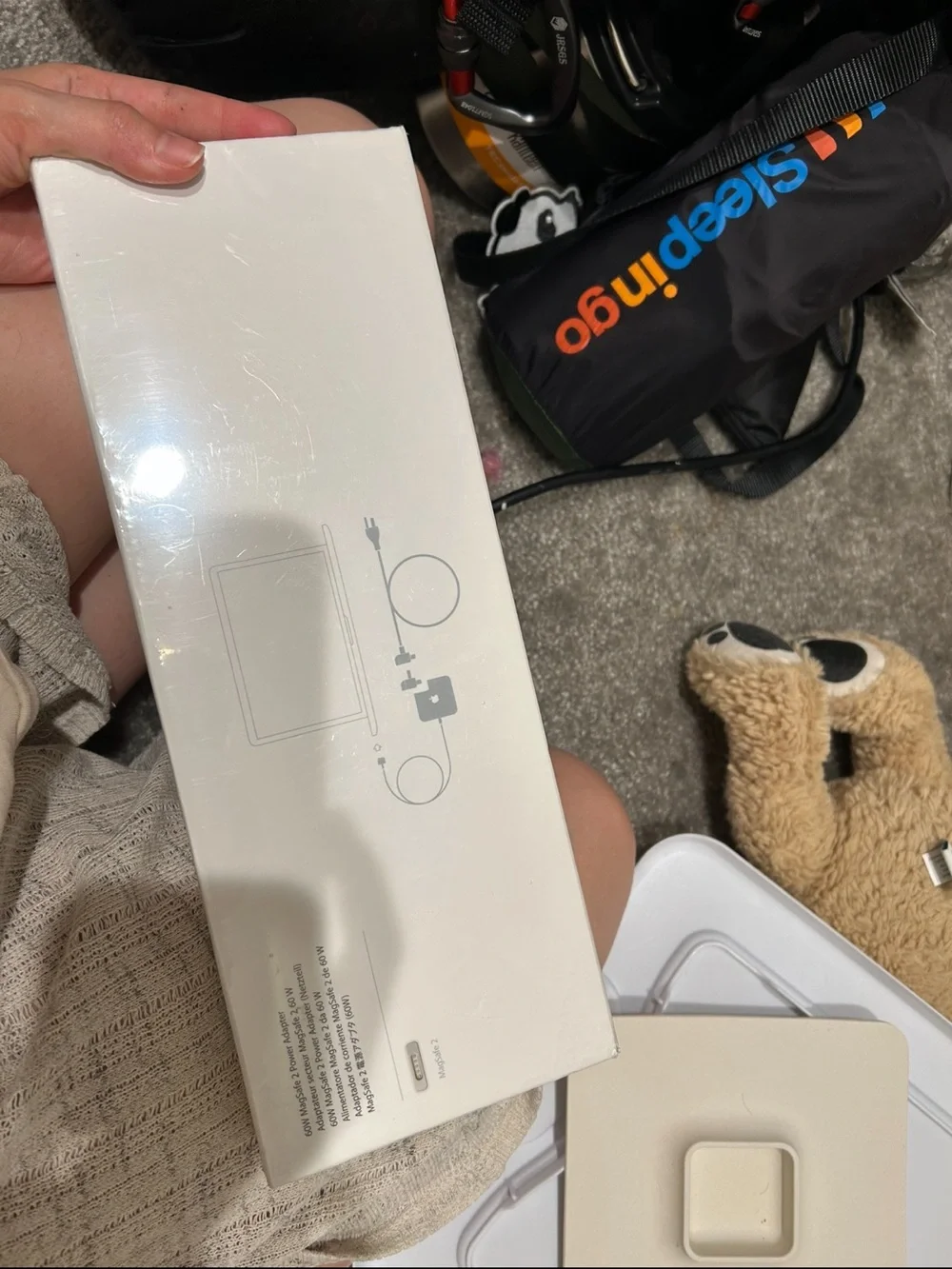 Apple MagSafe Power Adapter Charger - White
